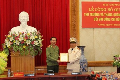 Bộ Công an có Thứ trưởng mới